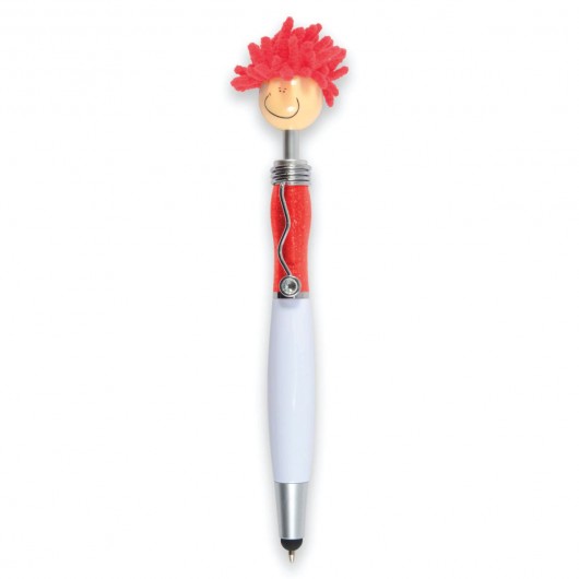 Red Mop Top Jazz Stylus Pens